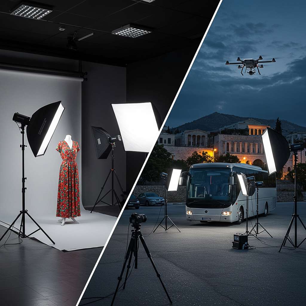 Στούντιο & On Location Φωτογράφηση